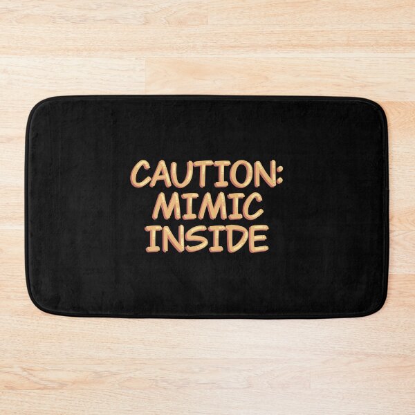 Item preview, Caution Mimic Inside Funny Tabletop RPG designed and sold by alexmaushaus.