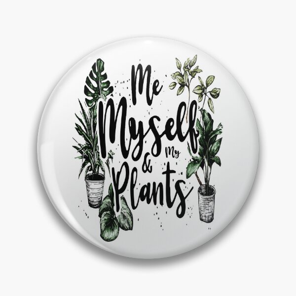 Item preview, Me, Myself, and My Plants Cursive Text Design designed and sold by RichardRags.