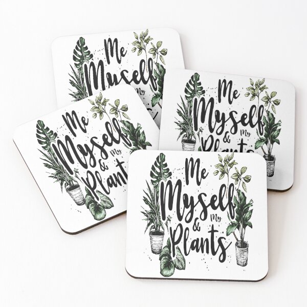 Item preview, Me, Myself, and My Plants Cursive Text Design designed and sold by RichardRags.
