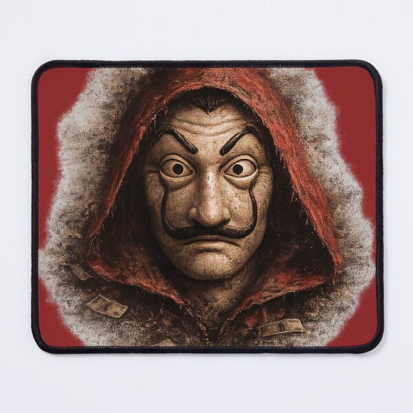 Item preview, The Iconic Heist Mask | Bold Red Hood Artwork designed and sold by AndGarciart.