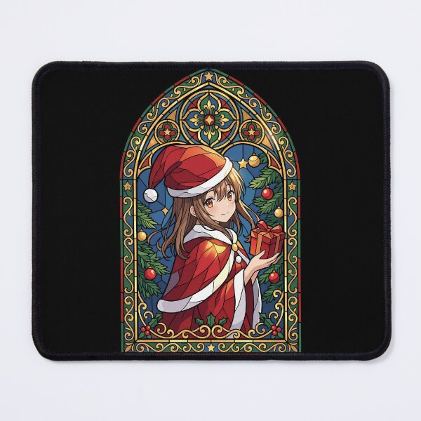 Item preview, Shouko Nishimiya A Silent Voice Christmas Tree Stained Glass designed and sold by mildaclairmo.