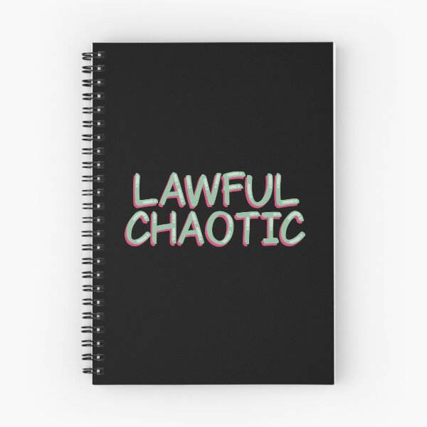 Item preview, Lawful Chaotic Alignment Funny Tabletop RPG designed and sold by averyspecialrodent.