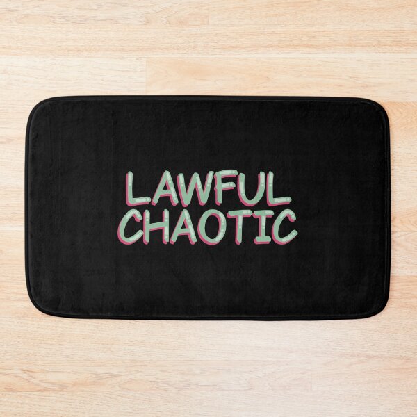 Item preview, Lawful Chaotic Alignment Funny Tabletop RPG designed and sold by alexmaushaus.