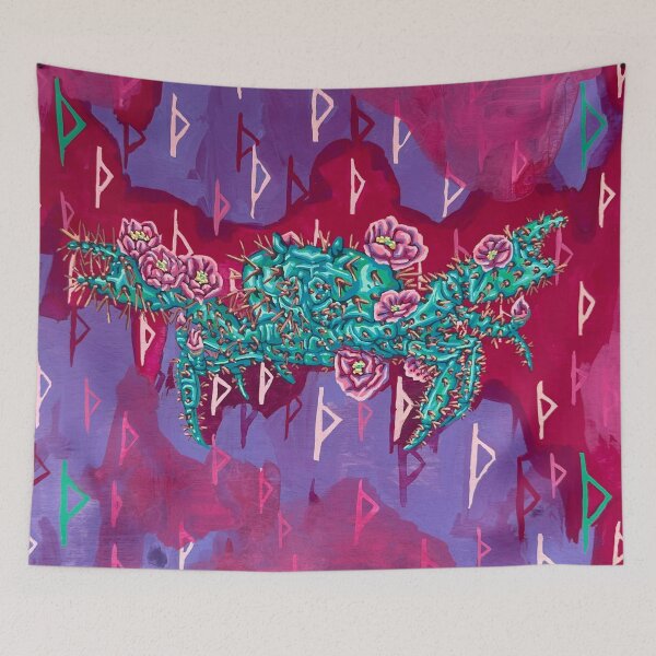 Item preview, Thurisaz (Cactus Crab) designed and sold by RaLiz.
