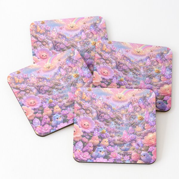 Item preview, Kawaii Blossom Paradise designed and sold by Gold&pixels.