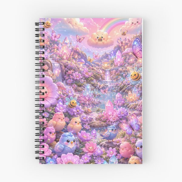 Item preview, Kawaii Blossom Paradise designed and sold by Gold&pixels.