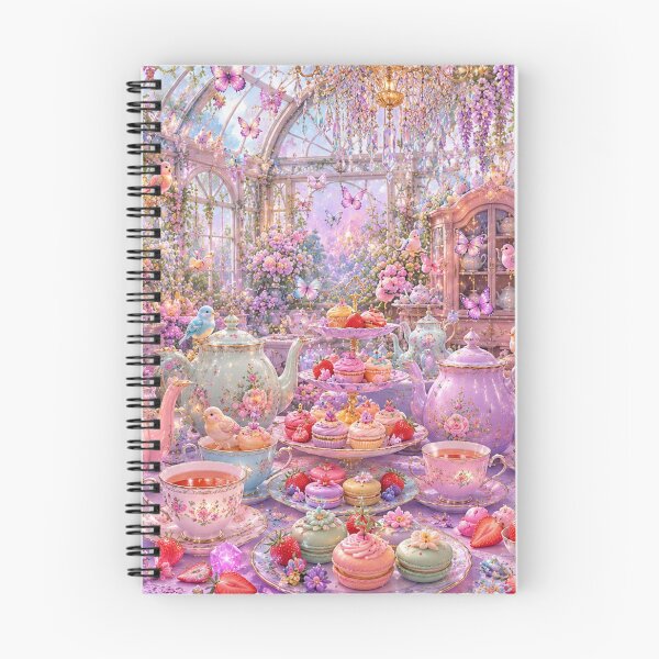 Item preview, Enchanted Floral Tea Garden designed and sold by Gold&pixels.