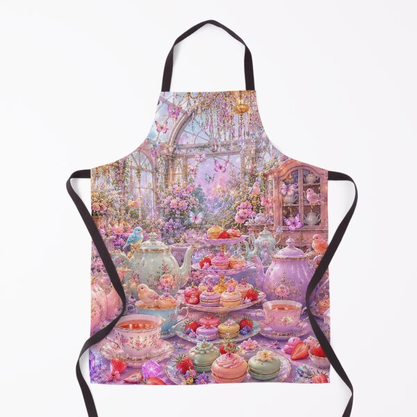Item preview, Enchanted Floral Tea Garden designed and sold by Gold&pixels.