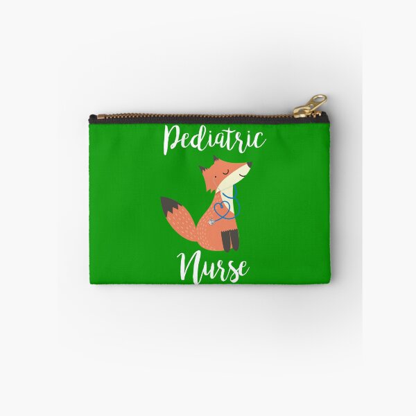 Item preview, Pediatric nurse cute fox with stethoscope designed and sold by jodirm.