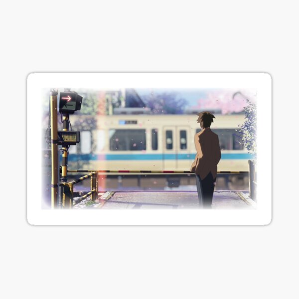 5 Centimeters Per Second Sticker By Minkyliveson Redbubble