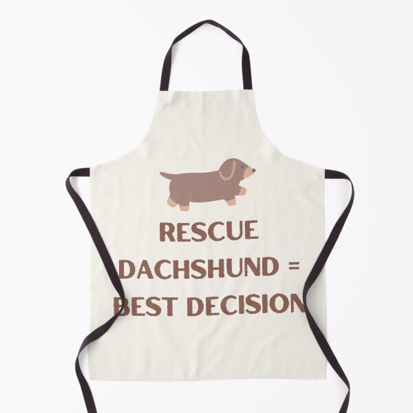 Item preview, Rescue Dachshund = Best Decision designed and sold by jpubdesigns.