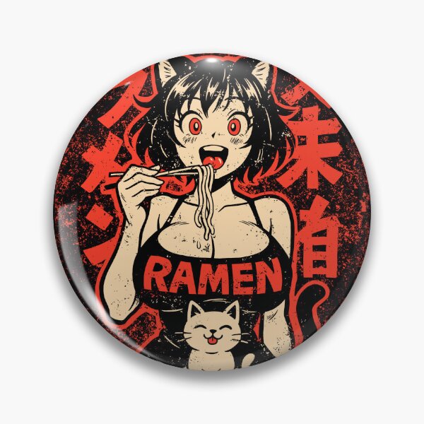Item preview, RAMEN CATGIRL designed and sold by MINION-FACTORY.