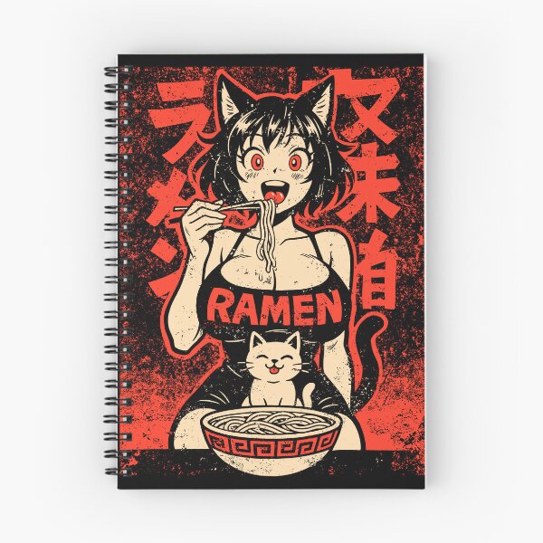 Item preview, RAMEN CATGIRL designed and sold by MINION-FACTORY.