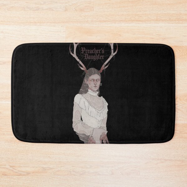 Item preview, Eerie Lady Bust with Antlers and Claws designed and sold by RoseArtGraphic.