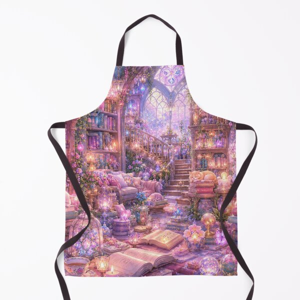 Item preview, Enchanted Cat Library designed and sold by Gold&pixels.