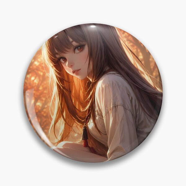 Item preview, Holo Spice and Wolf Autumn Forest Glow designed and sold by mildaclairmo.