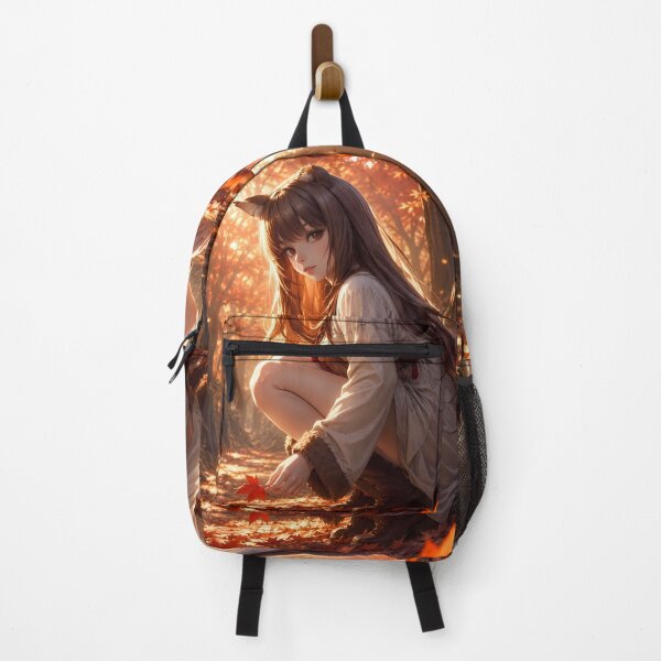 Item preview, Holo Spice and Wolf Autumn Forest Glow designed and sold by mildaclairmo.