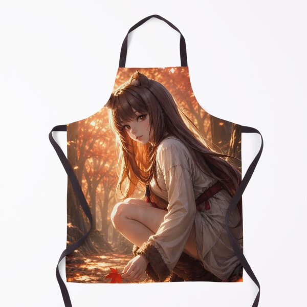 Item preview, Holo Spice and Wolf Autumn Forest Glow designed and sold by mildaclairmo.