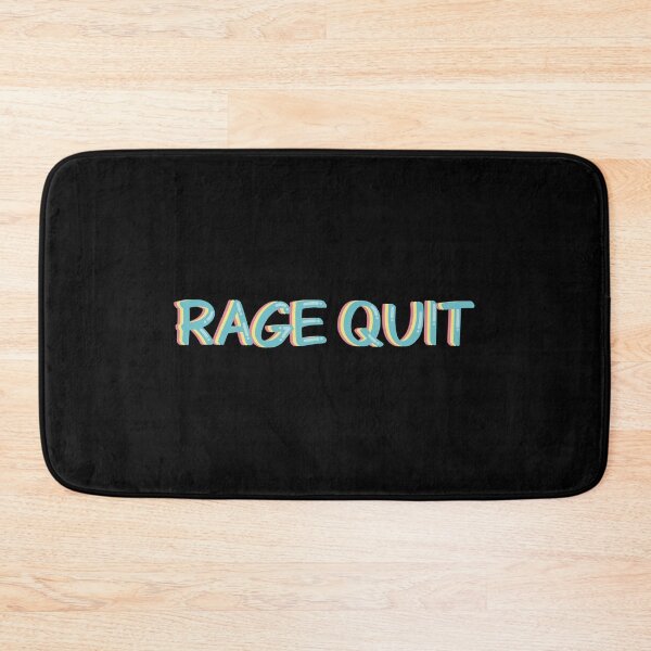 Item preview, Rage Quit Funny Video Game Funny Gamer designed and sold by alexmaushaus.