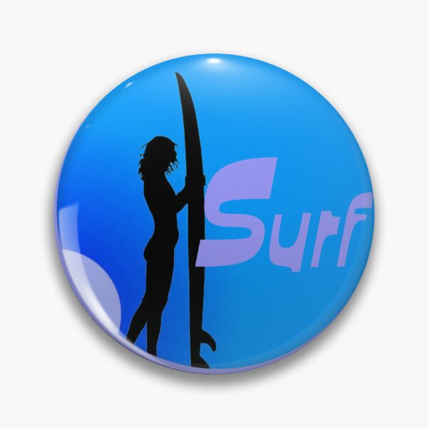 Item preview, Surf Waukegan Blue designed and sold by Normbot2000.