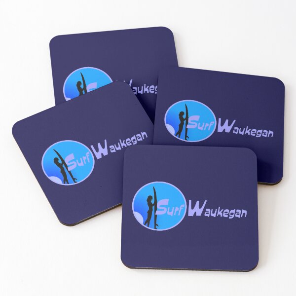 Item preview, Surf Waukegan Blue designed and sold by Normbot2000.