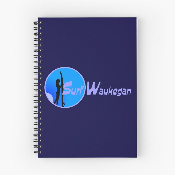 Item preview, Surf Waukegan Blue designed and sold by Normbot2000.