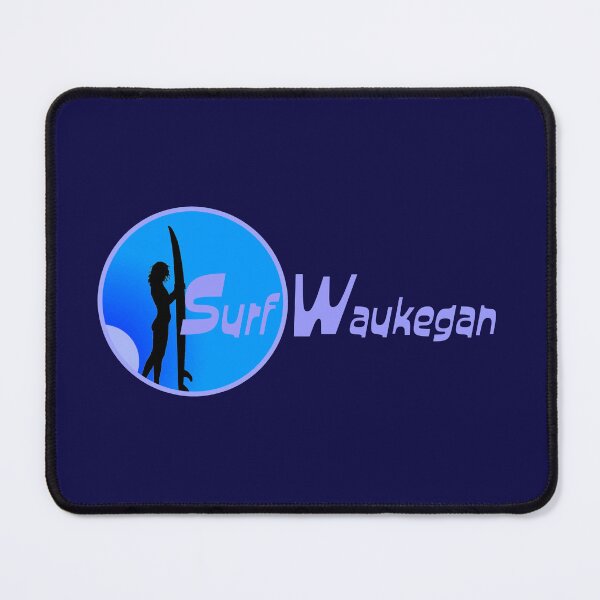 Item preview, Surf Waukegan Blue designed and sold by Normbot2000.
