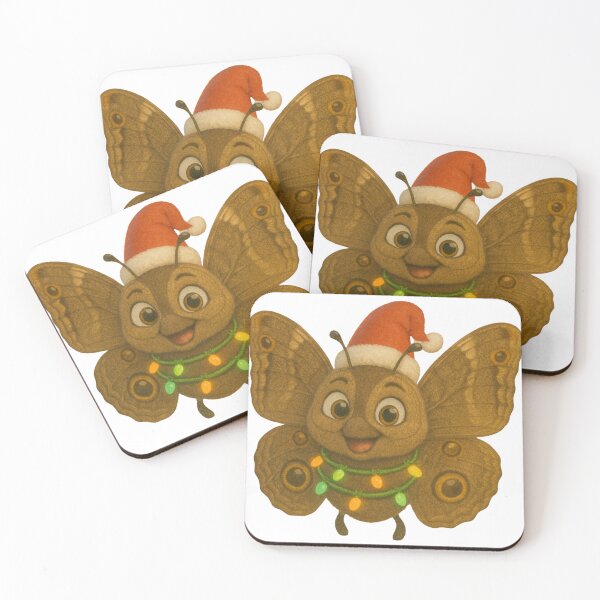 Item preview, Christmas Owl Butterfly designed and sold by Sillytoe.