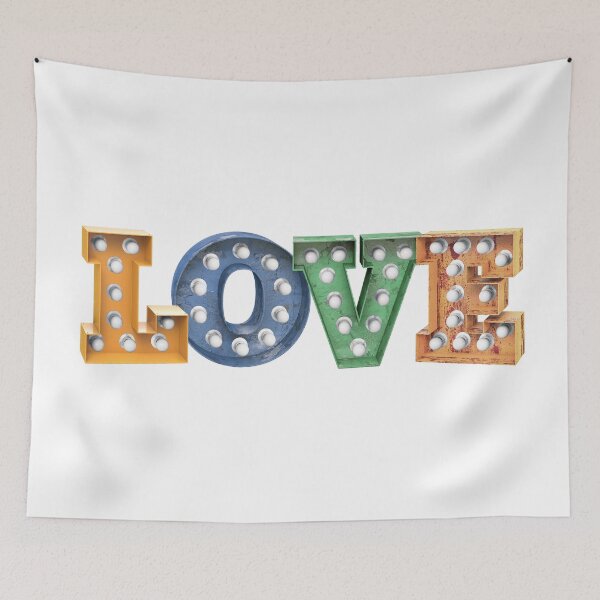 Item preview, L O V E - Bulb designed and sold by Hell-Prints.