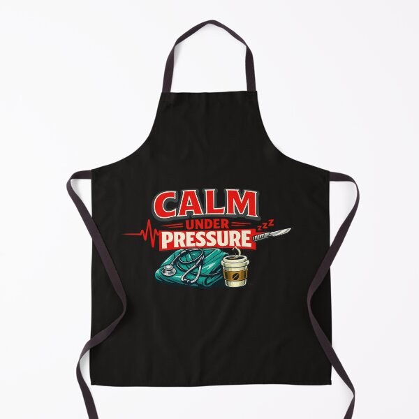 Item preview, Calm Under Pressure – Medical EKG Scalpel Design designed and sold by Lunaraluxy.