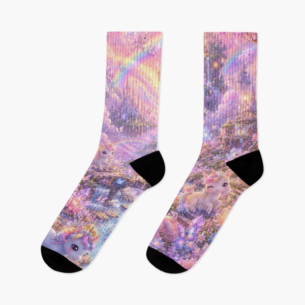 Item preview, Kawaii Unicorn Dreamland designed and sold by Gold&pixels.