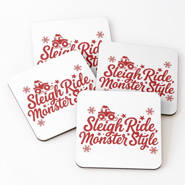 Item preview, Sleigh Ride Monster Style designed and sold by theartfulaspie.
