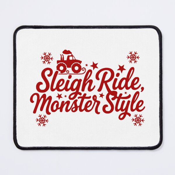 Item preview, Sleigh Ride Monster Style designed and sold by theartfulaspie.
