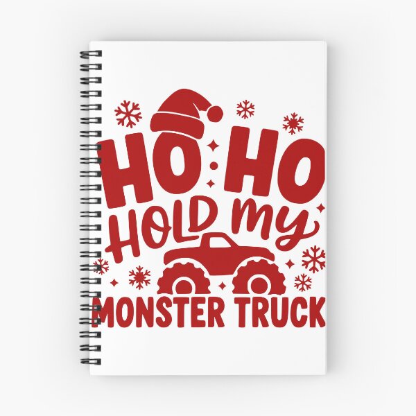 Item preview, Ho Ho Hold My Monster Truck designed and sold by theartfulaspie.