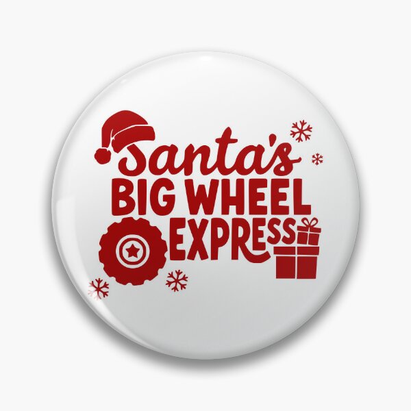 Item preview, Santa’s Big Wheel Express designed and sold by theartfulaspie.