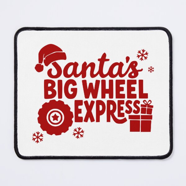 Item preview, Santa’s Big Wheel Express designed and sold by theartfulaspie.