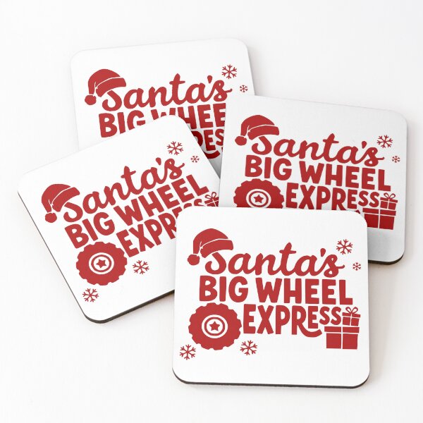 Item preview, Santa’s Big Wheel Express designed and sold by theartfulaspie.