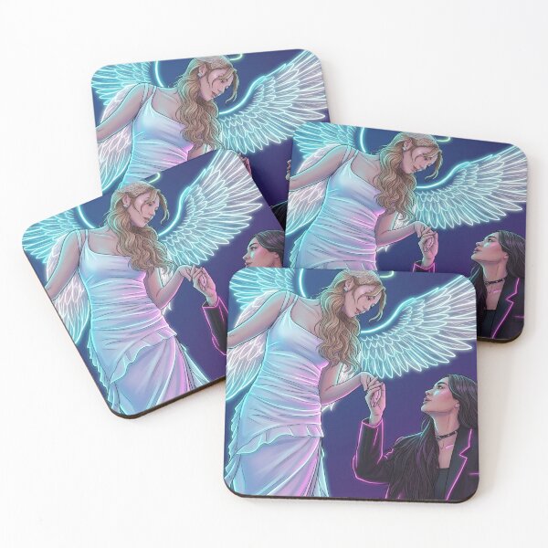 Item preview, Will You...Angelic Love Tv Series Lgbtq+ Sapphic Home Decor Poster Print Art Comic Pride  designed and sold by Mind Space.