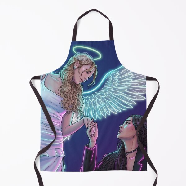 Item preview, Will You...Angelic Love Tv Series Lgbtq+ Sapphic Home Decor Poster Print Art Comic Pride designed and sold by Mind Space.