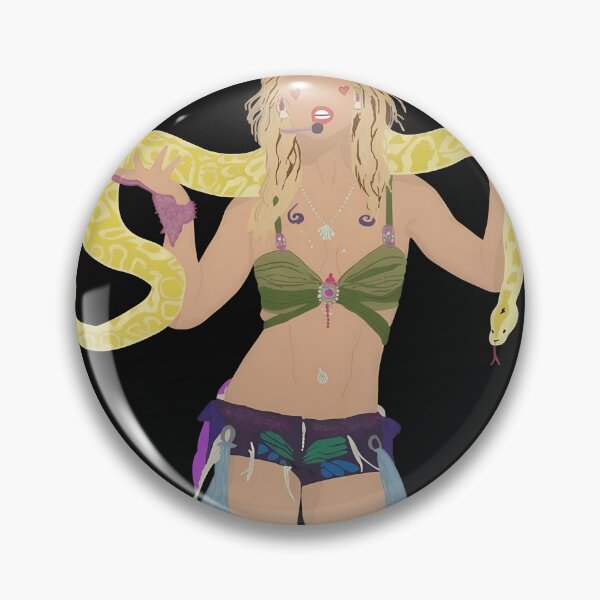Item preview, Graphic Portrait with Python designed and sold by TeeParteaArt.