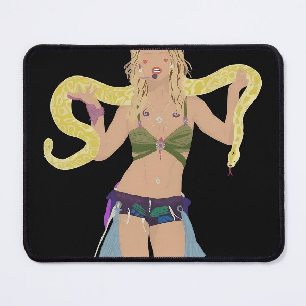 Item preview, Graphic Portrait with Python designed and sold by TeeParteaArt.