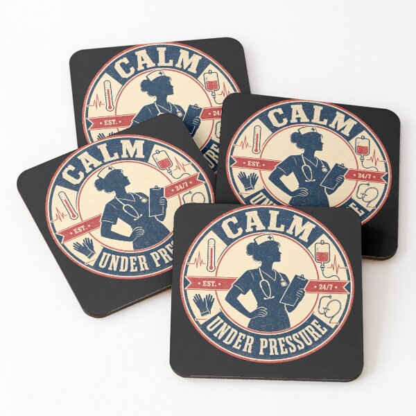 Item preview, Calm Under Pressure Nurse  designed and sold by freshwear design.