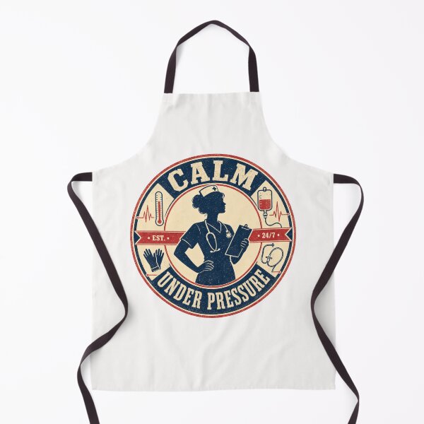 Item preview, Calm Under Pressure Nurse  designed and sold by freshwear design.