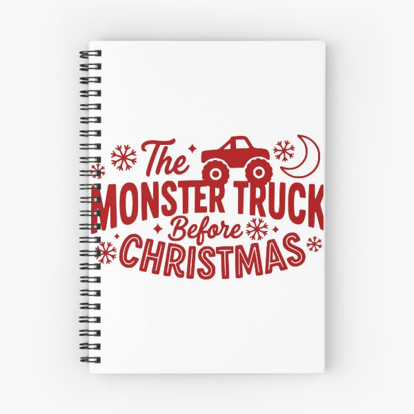 Item preview, The Monster Truck Before Christmas designed and sold by theartfulaspie.