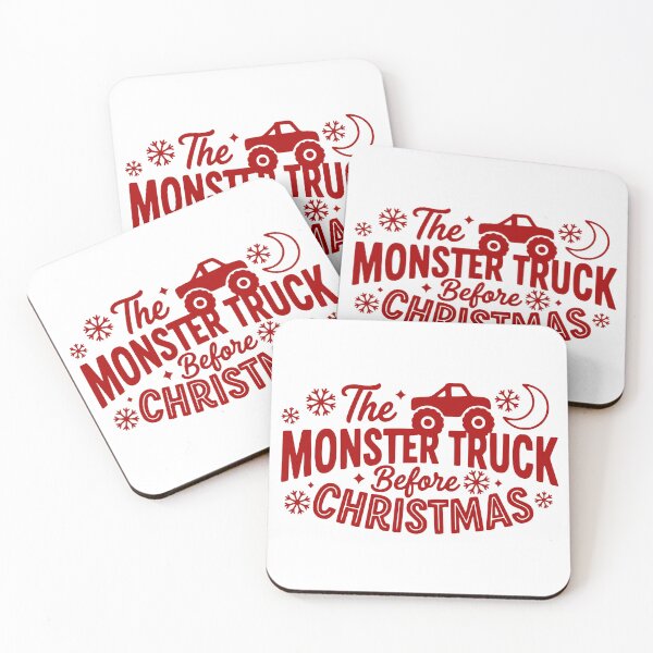 Item preview, The Monster Truck Before Christmas designed and sold by theartfulaspie.