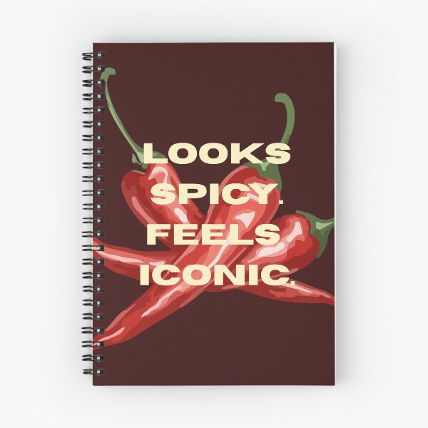 Item preview, Looks Spicy Feels Iconic | Vintage Chili Pepper Quote | Bold Foodie Aesthetic designed and sold by NOUURRRR.