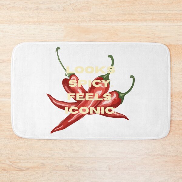 Item preview, Looks Spicy Feels Iconic | Vintage Chili Pepper Quote | Bold Foodie Aesthetic designed and sold by NOUURRRR.