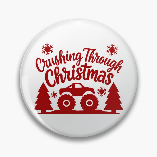 Item preview, Crushing Through Christmas designed and sold by theartfulaspie.