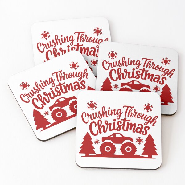 Item preview, Crushing Through Christmas designed and sold by theartfulaspie.