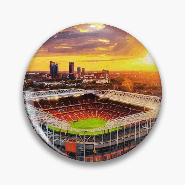 Item preview, Old Trafford Stadium Wall Art | Manchester Football Arena Illustration designed and sold by Iceberg Comic Book Lounge.